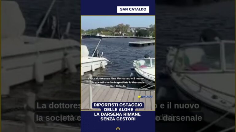 DIPORTISTI OSTAGGIO DELLE ALGHE, LA DARSENA RIMANE SENZA GESTORI