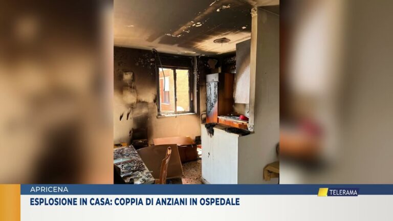 Esplosione in casa: coppia di anziani in ospedale