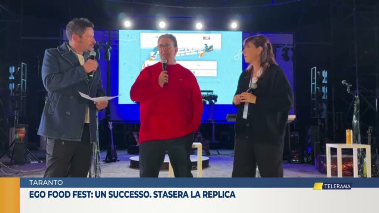 Ego Food Fest: un successo. Stasera la replica