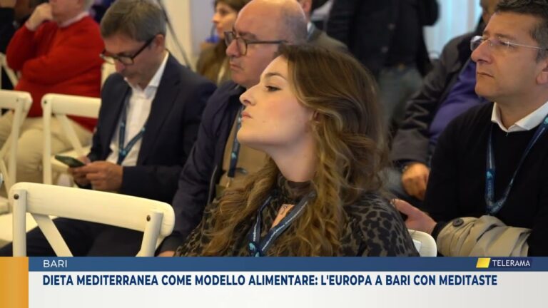 Dieta mediterranea come modello alimentare: l’Europa a Bari con MEDITASTE