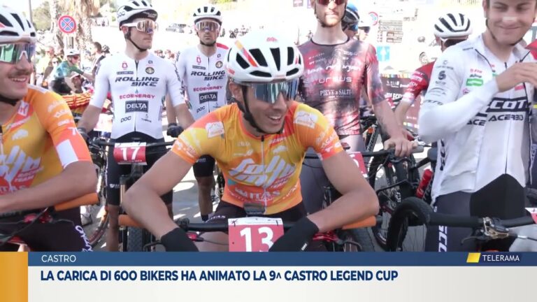 LA CARICA DI 6OO BIKERS HA ANIMATO LA 9^ CASTRO LEGEND CUP