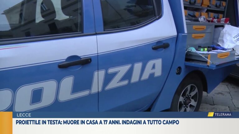 Proiettile in testa: muore in casa a 17 anni. Indagini a tutto campo