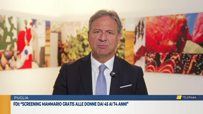 FDI: “SCREENING MAMMARIO GRATIS ALLE DONNE DAI 45 AI 74 ANNI”