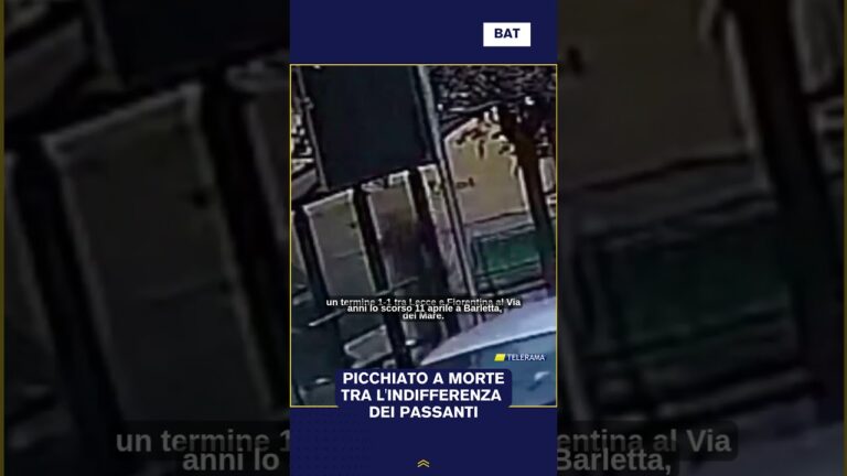 PICCHIATO A MORTE TRA L’INDIFFERENZA DEI PASSANTI