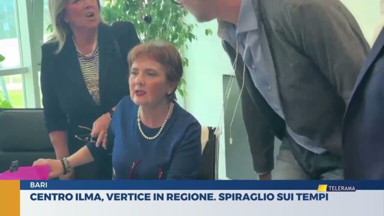 Centro ILMA, vertice in regione. Spiraglio sui tempi