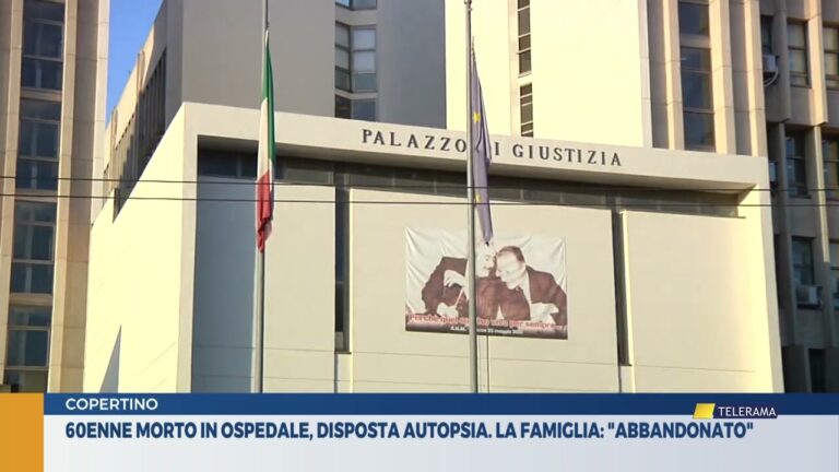 60enne morto in ospedale, disposta autopsia. La famiglia: “abbandonato”