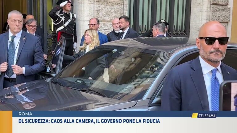 ROMA DL SICUREZZA: CAOS ALLA CAMERA, IL GOVERNO PONE LA FIDUCIA