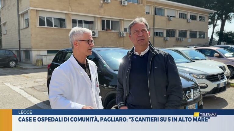 Case e ospedali di comunità, Pagliaro: “3 cantieri su 5 in alto mare”