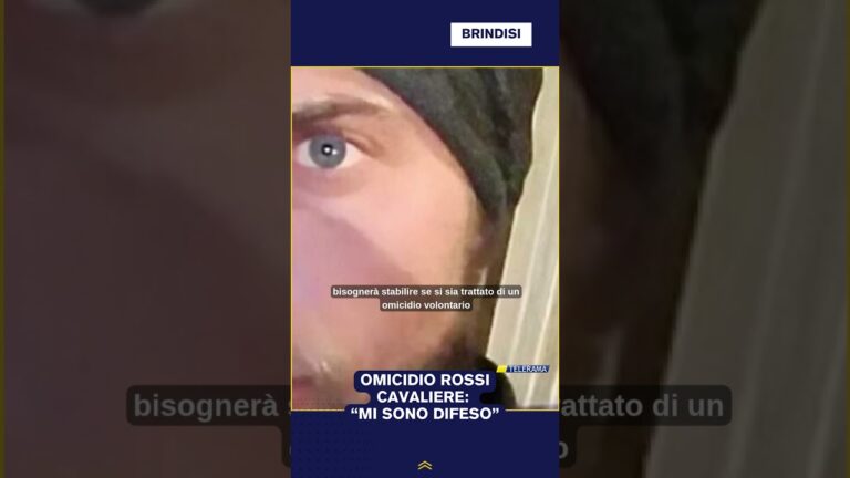 OMICIDIO ROSSI, CAVALIERE: “MI SONO DIFESO”
