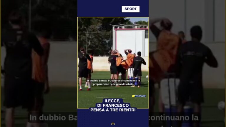 LECCE, DI FRANCESCO PENSA A TRE RIENTRI