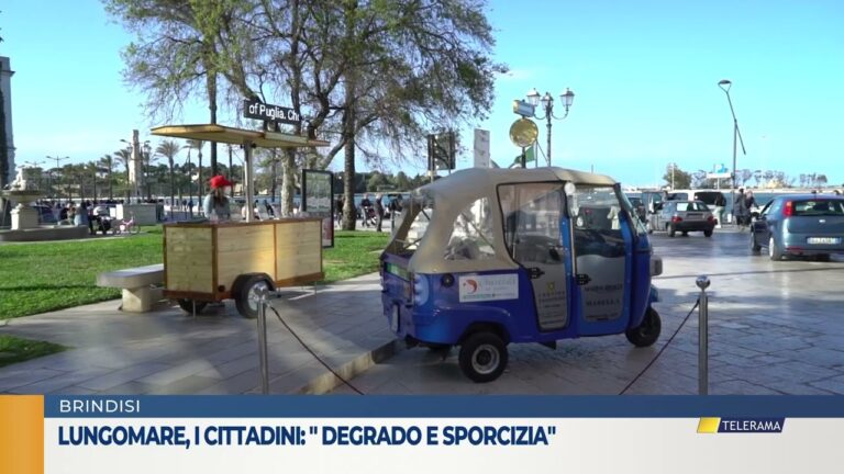 Lungomare, i cittadini: ” Degrado e sporcizia”