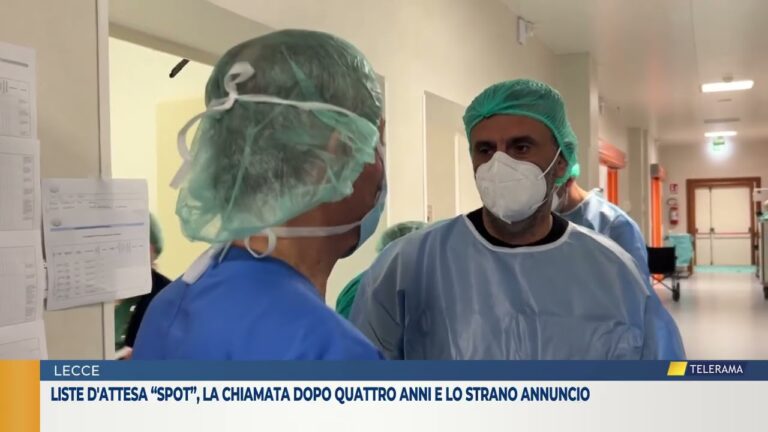 Liste d’attesa “spot”, la chiamata dopo quattro anni e lo strano annuncio