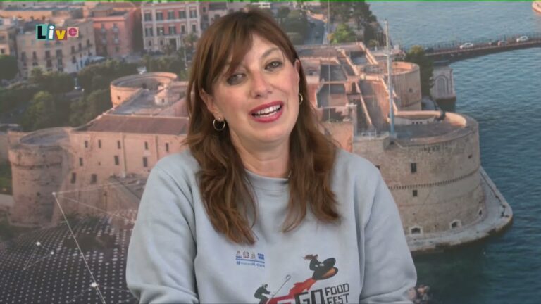 LIVE.  MONICA CARADONNA (IDEATRICE EGO FOOD FEST)