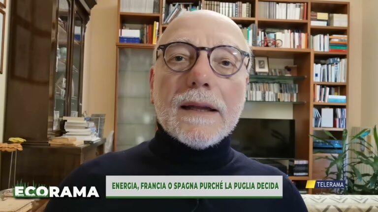 ECORAMA PUNTATA DEL  24 4 26  ENERGIA, FRANCIA O SPAGNA PURCHÉ LA PUGLIA DECIDA