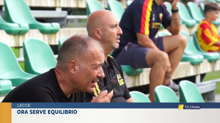 US LECCE STICCHI DAMIANI ORA SERVE EQUILIBRIO