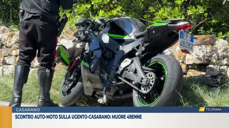 Scontro auto-moto sulla Ugento-Casarano: muore 49enne