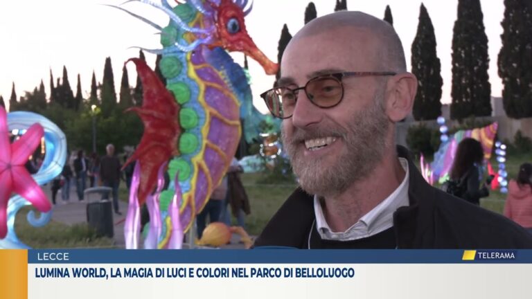Lumina world, la magia di luci e colori nel Parco di Belloluogo