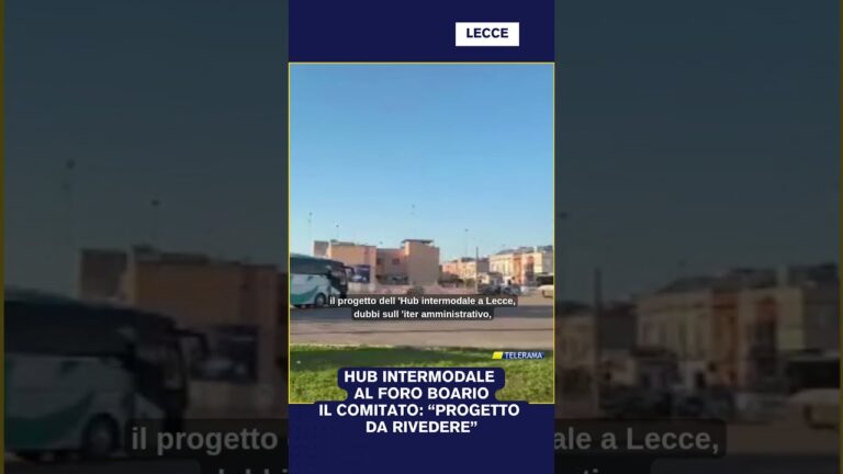 HUB INTERMODALE AL FORO BOARIO IL COMITATO: “PROGETTO DA RIVEDERE”