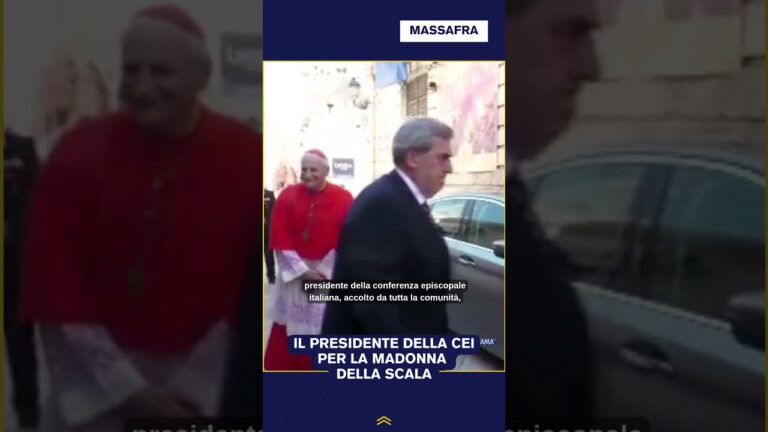 IL PRESIDENTE DELLA CEI PER LA MADONNA DELLA SCALA