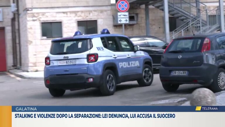 Stalking e violenze dopo la separazione: lei denuncia, lui accusa il suocero