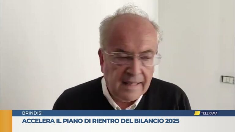 Accelera il piano di rientro del bilancio 2025