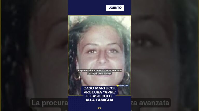 CASO MARTUCCI, PROCURA “APRE” IL FASCICOLO ALLA FAMIGLIA