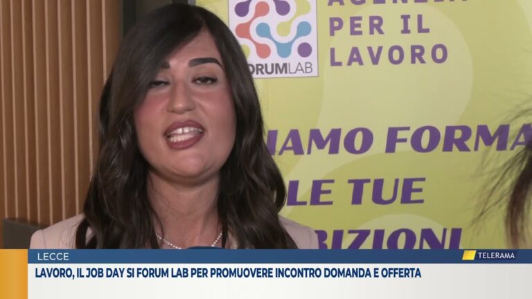 Lavoro, il Job Day si Forum Lab per promuovere incontro domanda e offerta