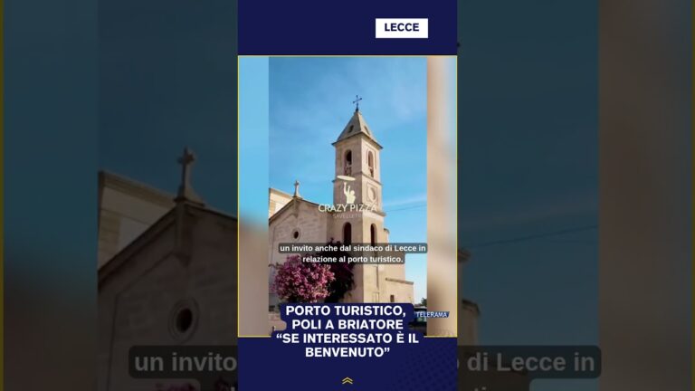 PORTO TURISTICO, POLI A BRIATORE “SE INTERESSATO È IL BENVENUTO”