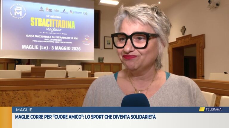 Maglie corre per “Cuore Amico”: lo sport che diventa solidarietà