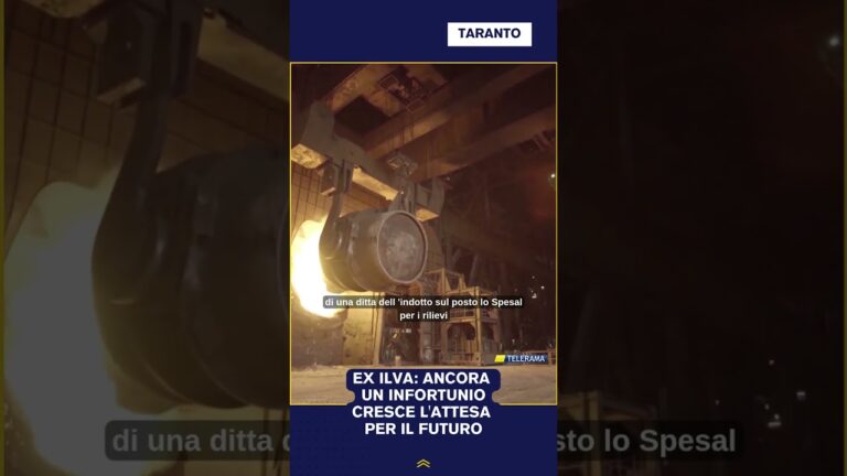 EX ILVA: ANCORA UN INFORTUNIO CRESCE L’ATTESA PER IL FUTURO