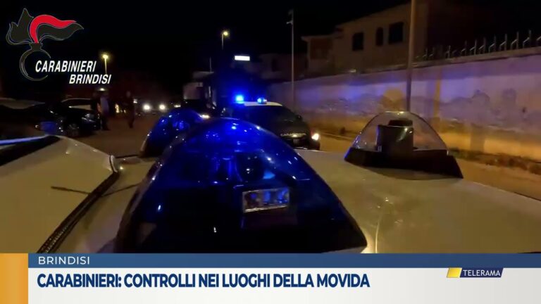 Carabinieri: Controlli nei luoghi della movida