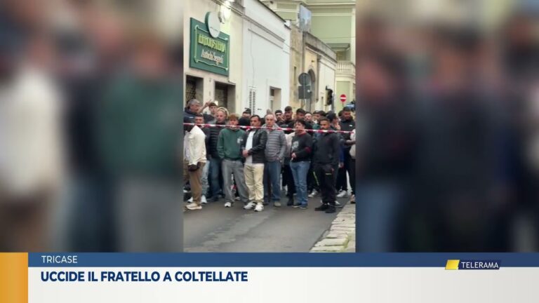 Uccide il fratello a coltellate