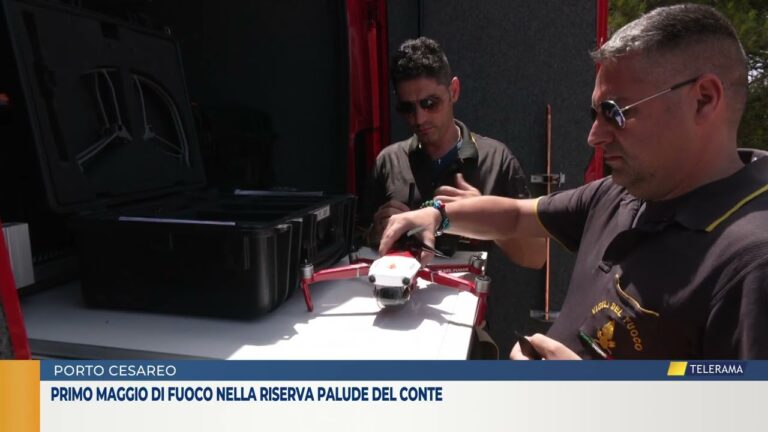 Primo Maggio di Fuoco nella Riserva Palude del Conte