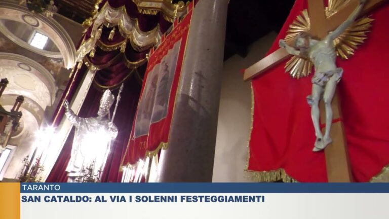 TARANTO.  SAN CATALDO: AL VIA I SOLENNI FESTEGGIAMENTI
