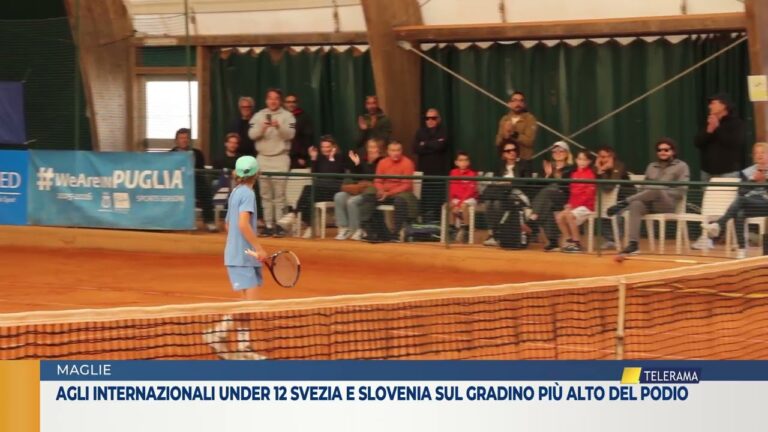 AGLI INTERNAZIONALI UNDER 12 SVEZIA E SLOVENIA SUL GRADINO PIÙ ALTO DEL PODIO