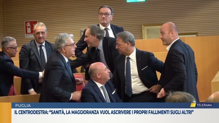 Il centrodestra: “Sanità, la maggioranza vuol ascrivere i propri fallimenti sugli altri”