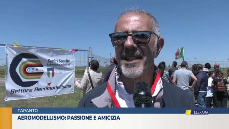 Taranto, aeromodellismo: passione e amicizia