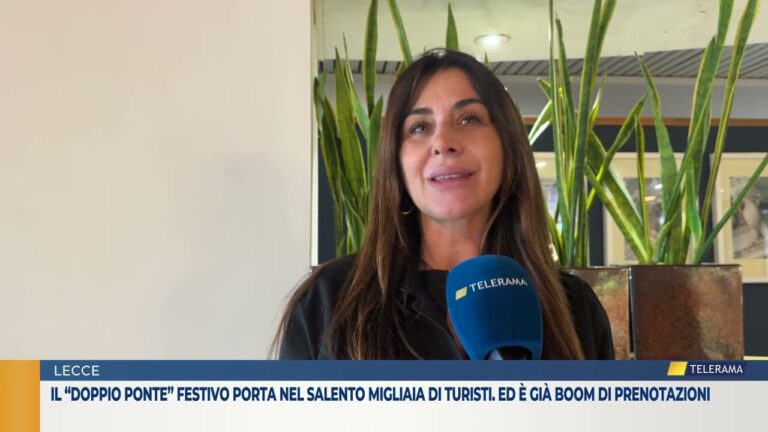 Il “doppio ponte” festivo porta nel Salento migliaia di turisti. Ed è già boom di prenotazioni