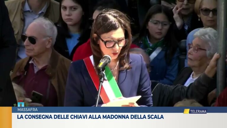 MASSAFRA La consegna delle chiavi alla Madonna della Scala