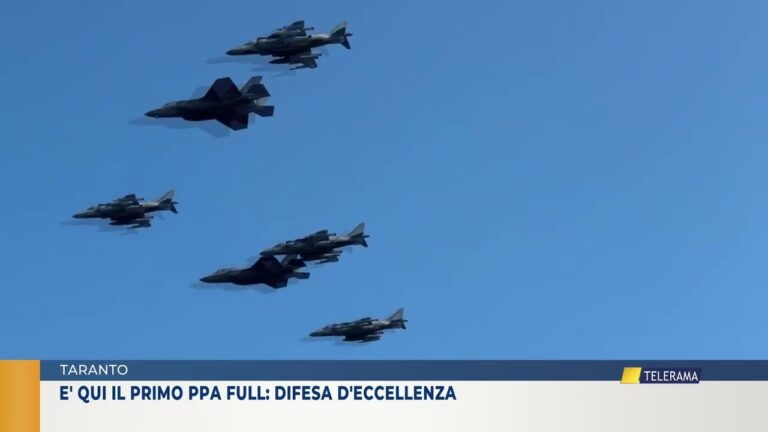 TARANTO E’ qui il primo Ppa Full: difesa d’eccellenza