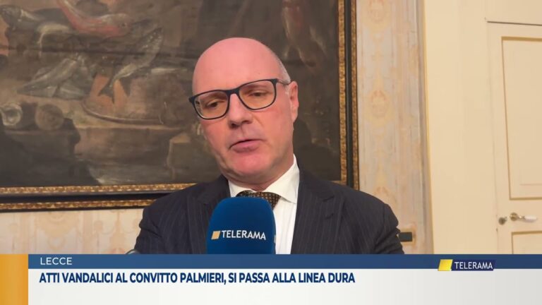 LECCE Atti vandalici al Convitto Palmieri, si passa alla linea dura