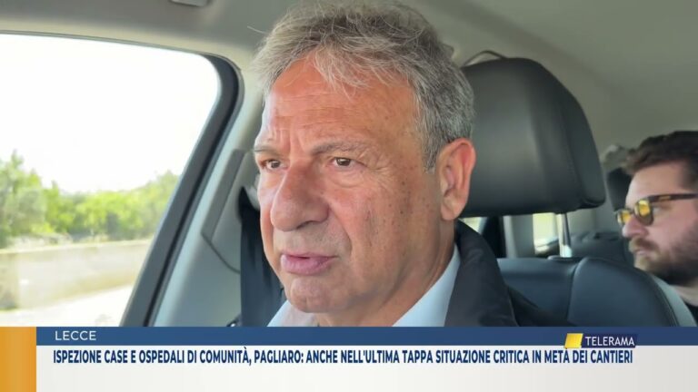 Ispezione case e ospedali di comunità,Pagliaro: situazione critica in metà dei cantieri