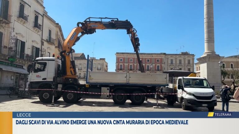 Dagli scavi di via Alvino emerge una nuova cinta muraria di epoca medievale