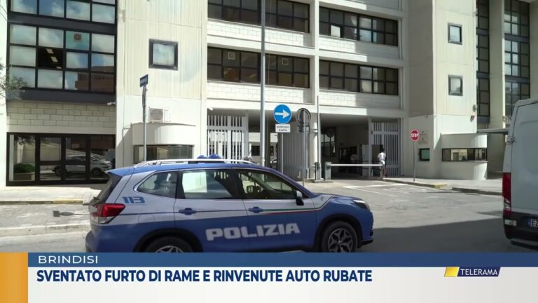 Sventato furto di rame e rivenute auto rubate