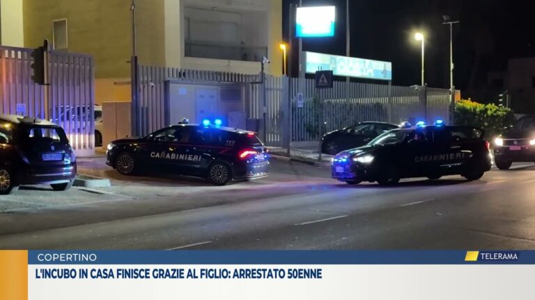 L’incubo in casa finisce grazie al figlio: arrestato 50enne