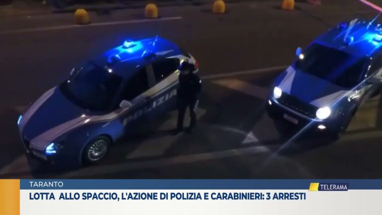 lotta allo spaccio, l’azione di polizia e carabinieri: 3 arresti
