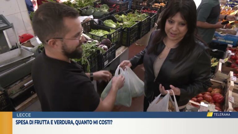 SPESA DI FRUTTA E VERDURA, QUANTO MI COSTI?