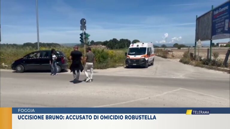 uccisione bruno: accusato di omicidio robustella