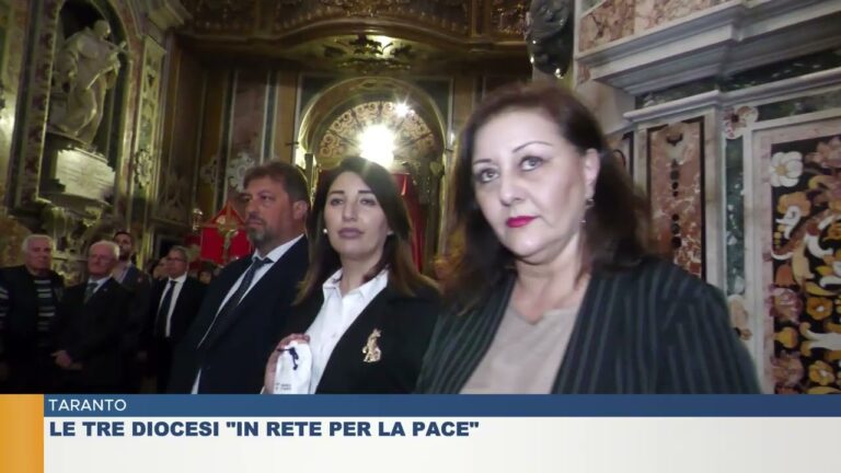 TARANTO.  LE TRE DIOCESI “IN RETE PER LA PACE”