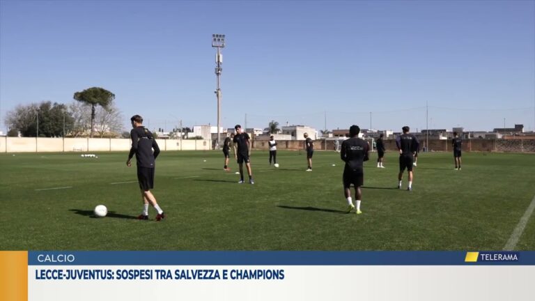 Lecce-Juventus: sospesi tra salvezza e Champions